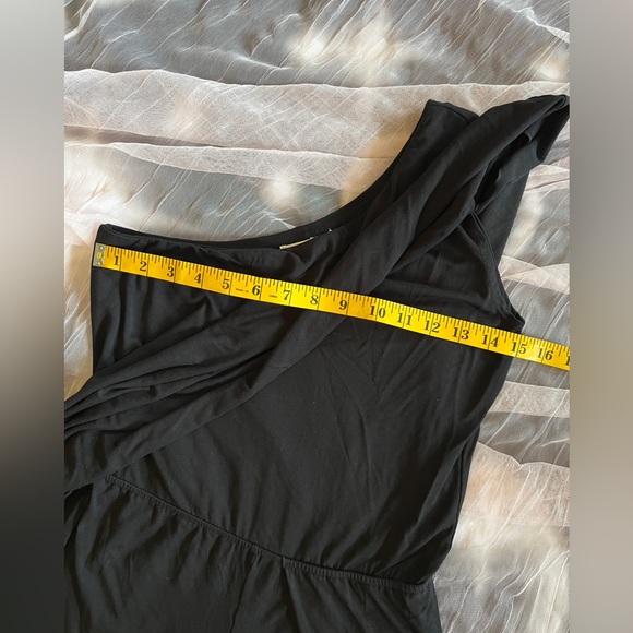 Zen Knits Comfy Cape One Shoulder Jumpsuit Size XS & XXS, Colors Black & Blue - Picture 11 of 14